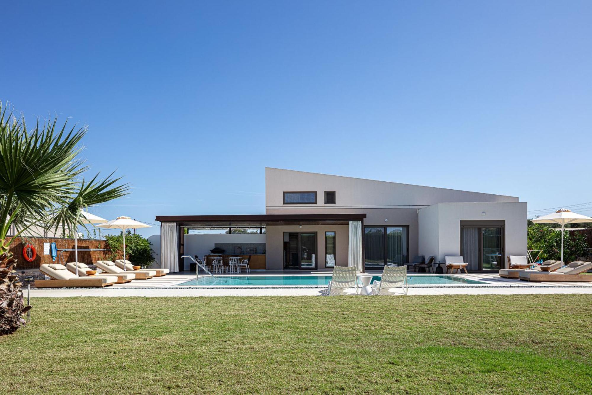 Terrazzo Luxury Villas Pigianos Kampos  Exteriör bild