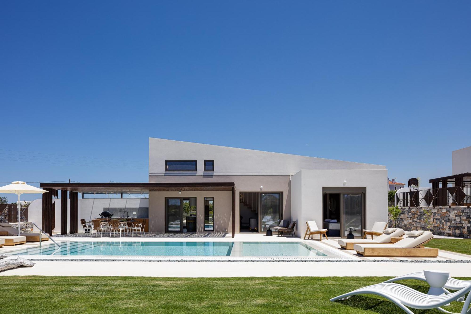 Terrazzo Luxury Villas Pigianos Kampos  Exteriör bild
